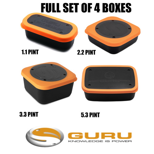 Guru bait box maggot - bait,