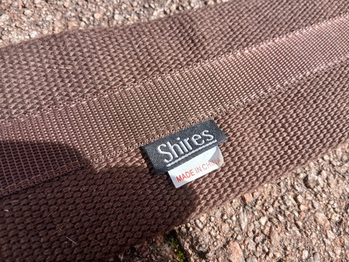 Brown shires cotton girth - cotton, 55"