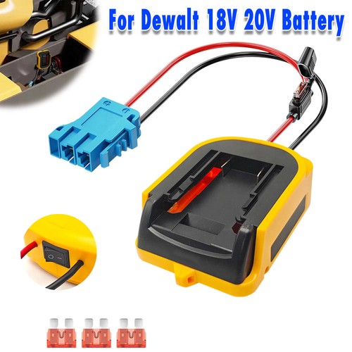 Battery adapter for dewalt 18v - battery,