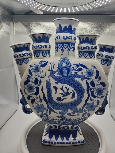 Huge blue white - huge,