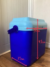 Extra Large Blue Cool Box Picnic /Camping Essential Ice Cooler