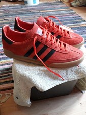 ADIDAS JEANS TRAINERS. SIZE