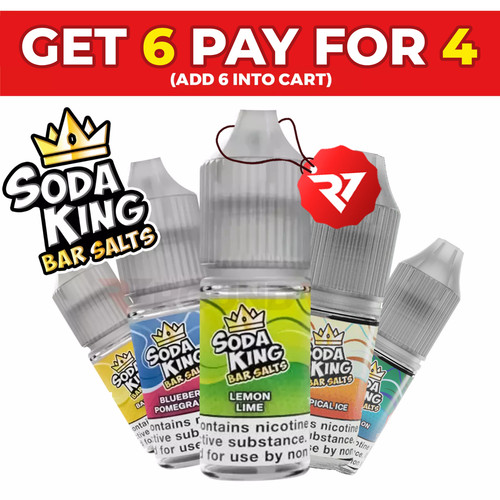 Soda king bar salts nic - bar,