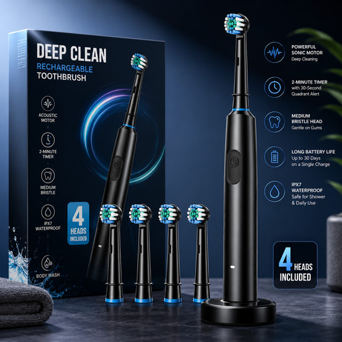 Sonic electric toothbrush - sonic,