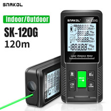 Laser Tape Measure 120M Green Laser Distance Meter High Accuracy Roulette Multi