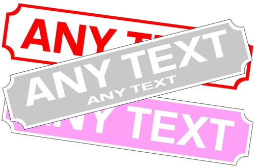 Personalised aluminium metal - aluminium,