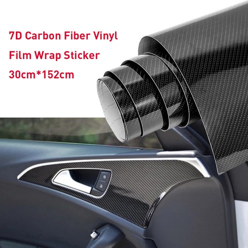 Vinyl wrap black - black, carbon