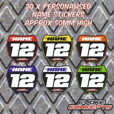 20 x Personalised Hub Stickers