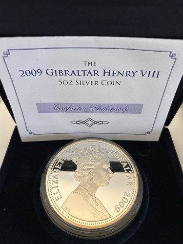 Silver proof 5oz coin king - proof,
