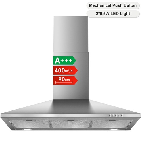 Chimney cooker hood - chimney, 90cm