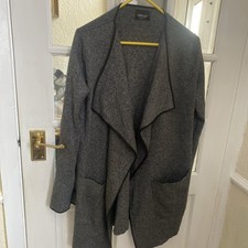 Zara Knit Open Cardigan With