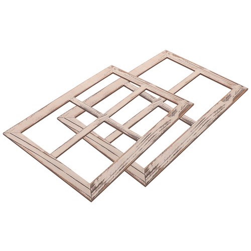Pcs wooden false windows - pcs,