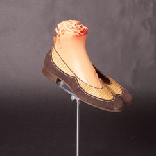 1950s Brown and Tan Suede Wing