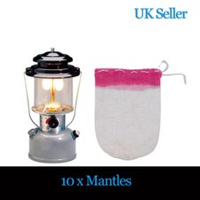 10 x lamp mantles for Coleman Lanterns, Duel fuel, Paraffin kerosene Small UK