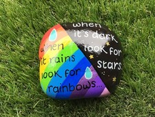 HAND PAINTED PEBBLE STONE