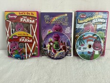 BARNEY DVD'S Lot Of 3: The