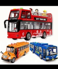 Children Large Buses Model Car