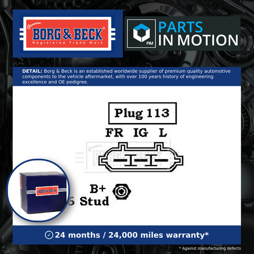 Alternator fits mini - alternator,