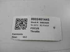 FORD FOCUS THROTTLE