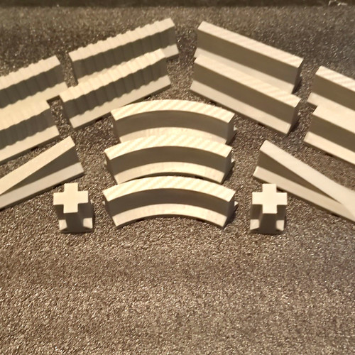 Modular jersey barricade set - modular,