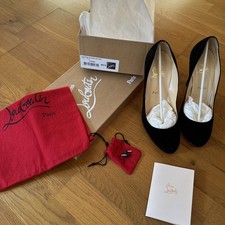 Christian Louboutin Ron Ron Veau Velours 85mm 40.5/7UK