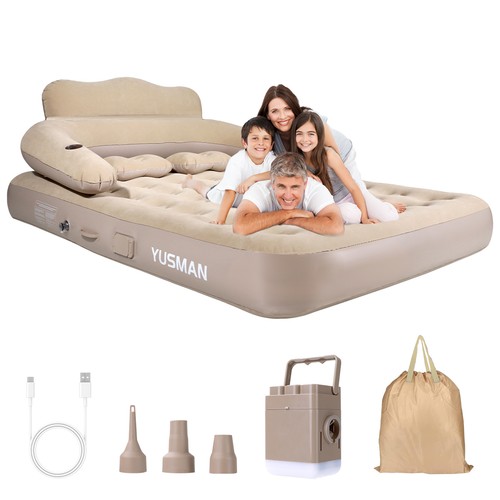 Inflatable high raised - high, double