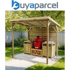 Zest truro wooden - wooden, bbq