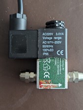Colombo Co2 Electric Solenoid Valve - Carbon Dioxide Regulator - Monitor Usage
