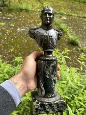 Bronze with Brown Patina. Bust