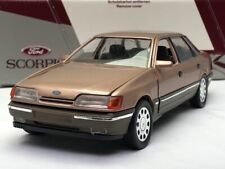 Ford Scorpio - Bronze With Chrome Wheels - 1/25 Scale Diecast Model Car Schabak