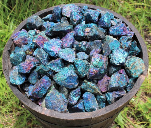 Chalcopyrite rough - 8, oz