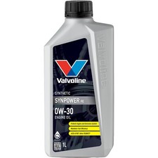 Valvoline SynPower FE 0W-30 0W30 Fully Synthetic Engine Oil - 1L 1 Litre