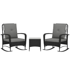 Outsunny Rattan Bistro Set