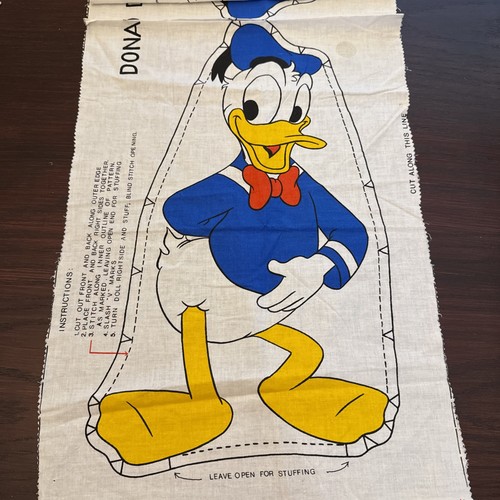 Vintage donald duck fabric - vintage,
