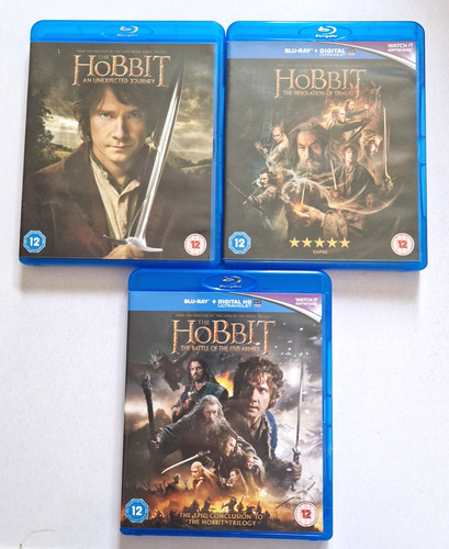 The hobbit trilogy blu ray - trilogy,