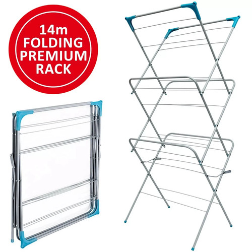 Tier foldable clothes airer - tier,
