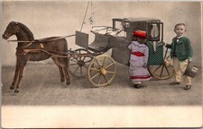Children with Miniature Horse
