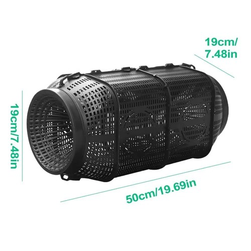 Portable fishing bait trap - portable,