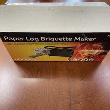LOG PAPER BRIQUETTE MAKER ECO FRIENDLY RECYCLE STRONG DURABLE PAPER MAKER