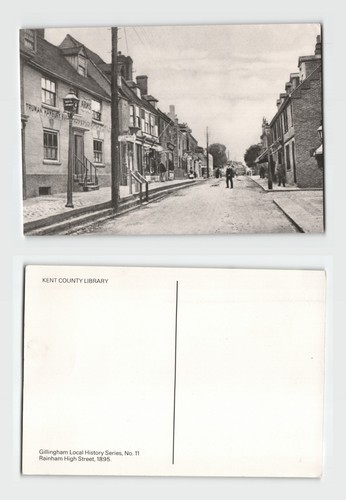 Postcard rainham high street - high,