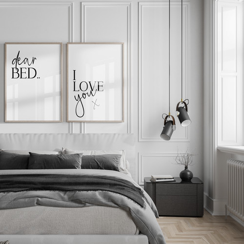 Bedroom text wall - text,