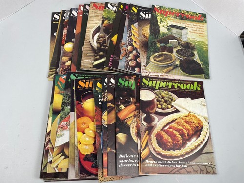 Vintage supercook magazines - vintage,