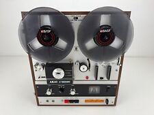 Akai X-1800SD 1/4'' 4-Track Reel To Reel Recorder - Build in 8 track - Serviced