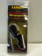 Lansky Blademedic Knife Sharpener Diamond Ceramic Pocket Sharpener Blade Medic