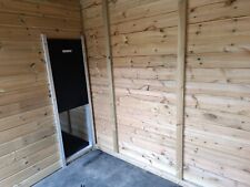 Extra Large Outdoor Dog Kennel Winter Pet House Shelter Wooden Animal Hut 