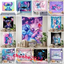 Lilo Stitch 3D Tapestry Wall