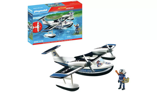 Playmobil 4445 police seaplane - playmobil,