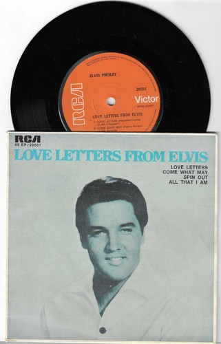 Elvis presley love - love, letters