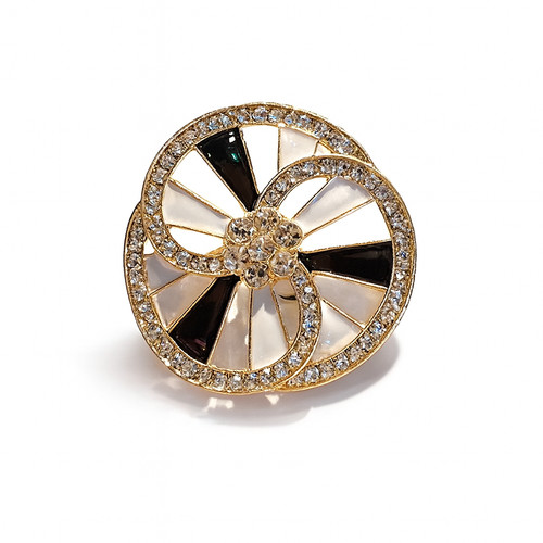 Luxury gold tone crystal - luxury,