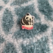 WWF World Wildlife Fund For Nature Pin Badge Panda 60 Years